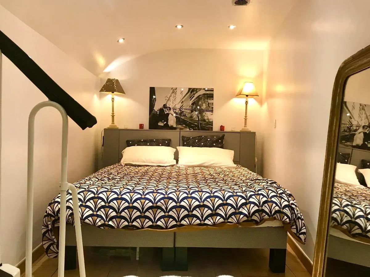 Adorable Souplex Batignolles Lägenhet Paris Frankrike
